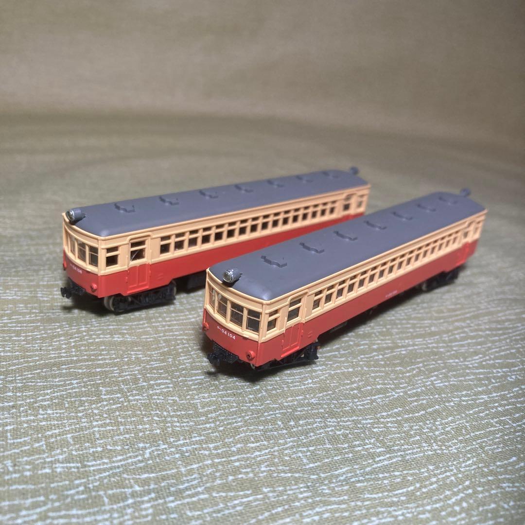 鉄コレ キハ04M+T2輌セット ライト付(ジャンク)