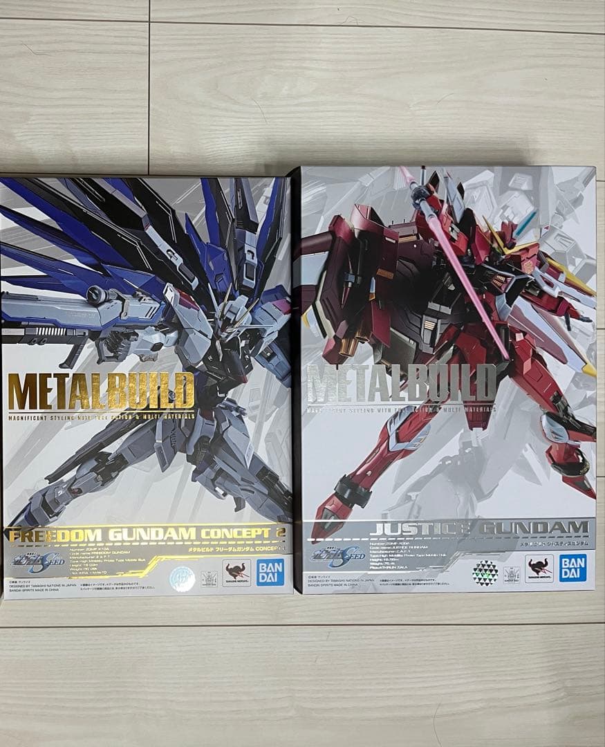 バンダイ　メタルビルドフリーダムガンダム CONCEPT2　ジャスティスガンダム