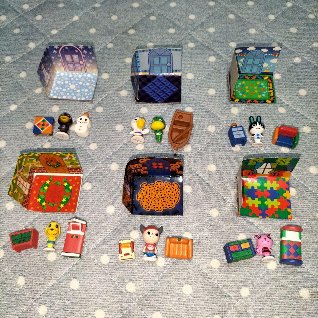 どうぶつの森　森をつくろうセット　フィギュアコレクション