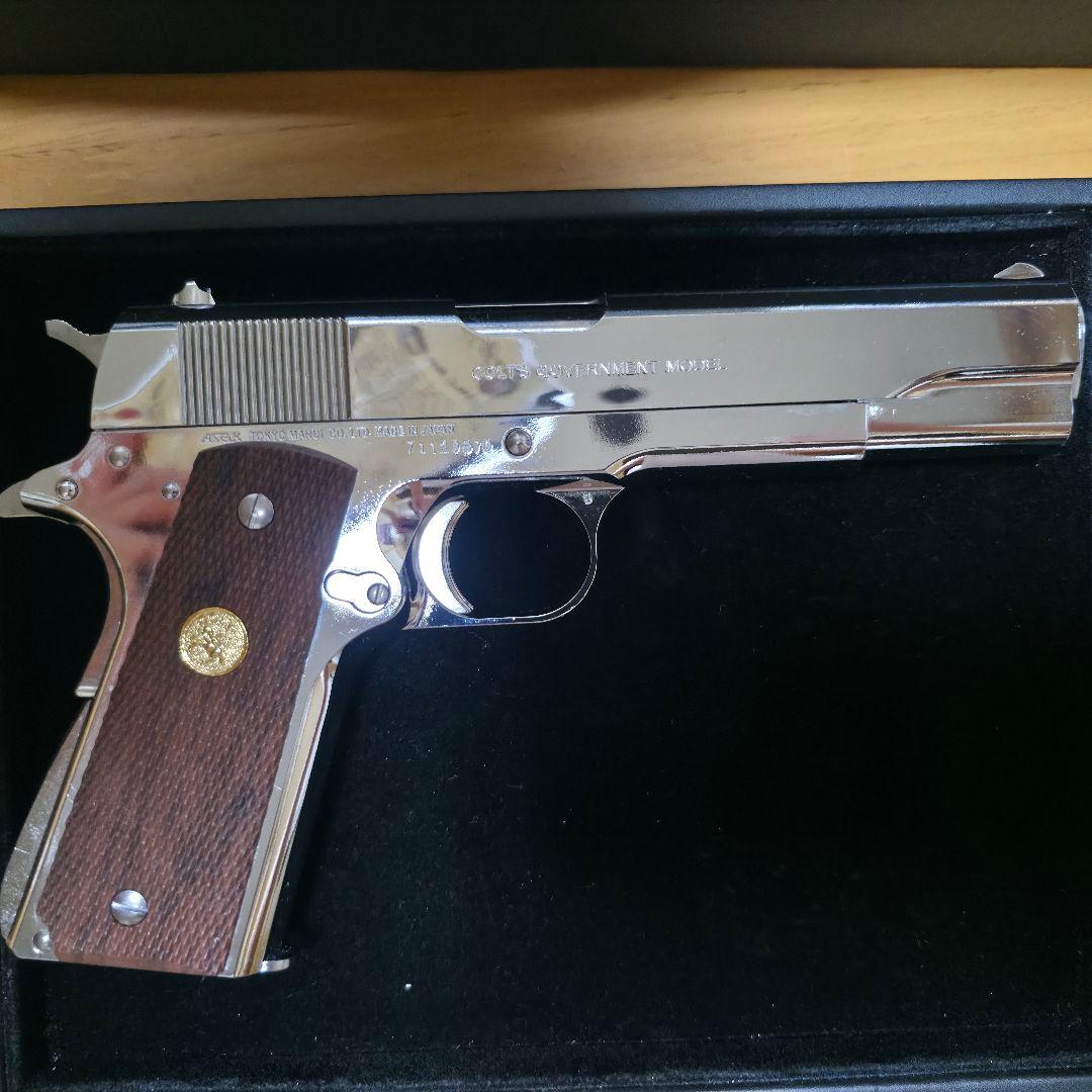 東京マルイ コルトガバメント シリーズ'70 ニッケルフィニッシュ