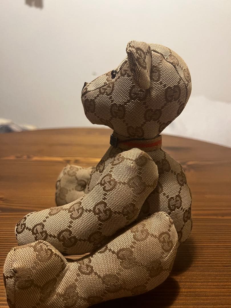 GUCCI モノグラム クマ テディベア　ぬいぐるみ 100周年記念タグ付き