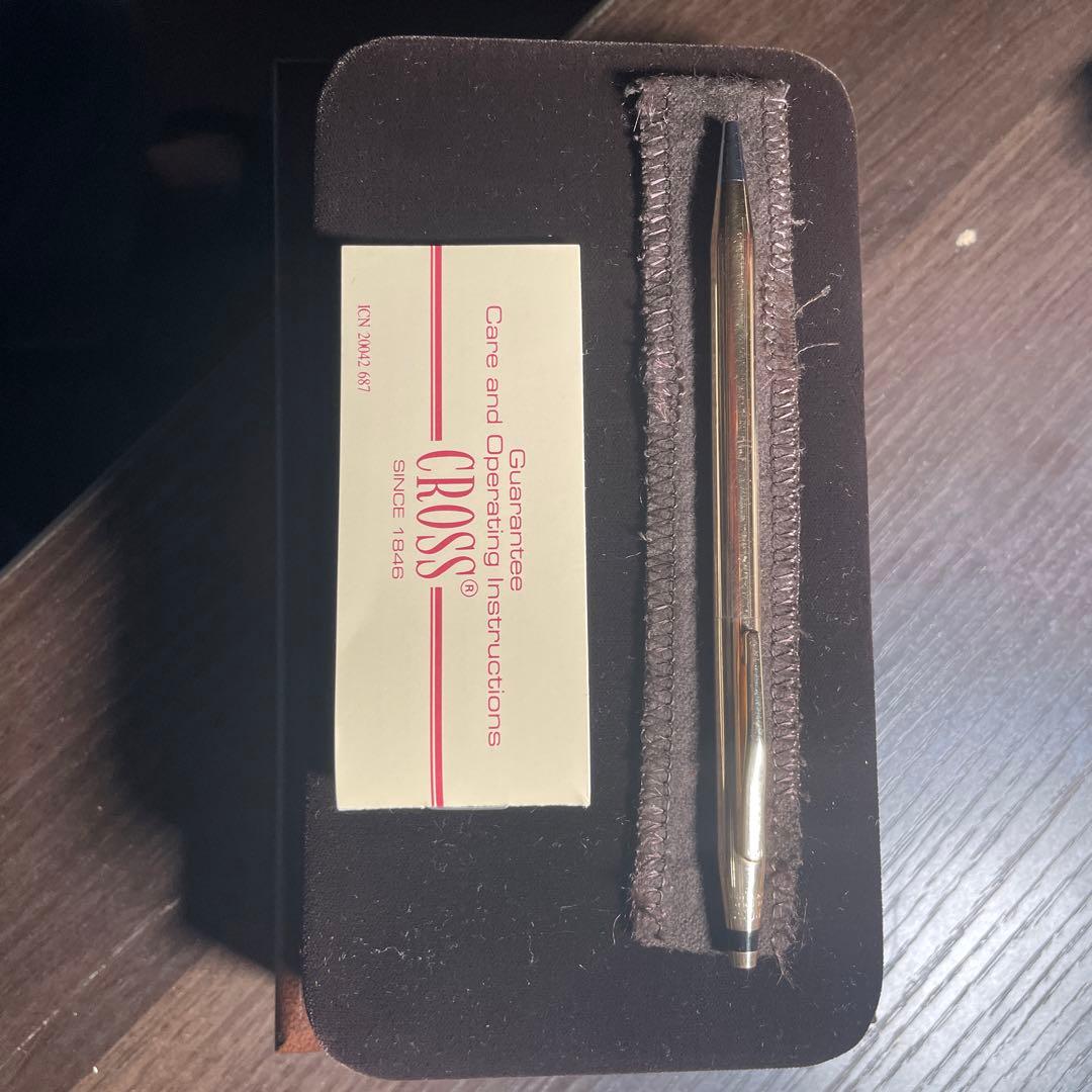 CROSS 14金無垢ボールペン