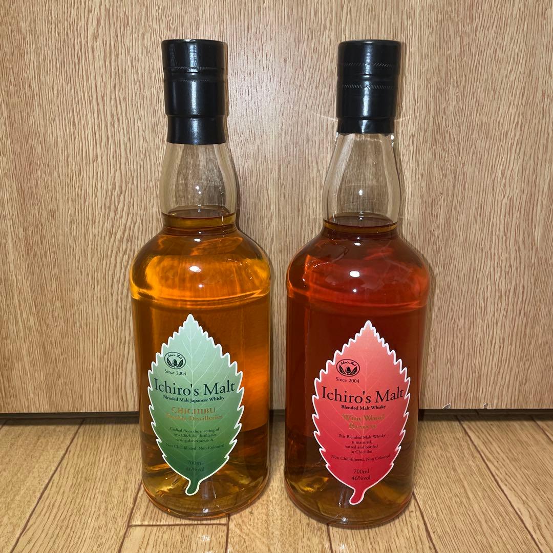 イチローズモルト 秩父DD&WWR 2本セット