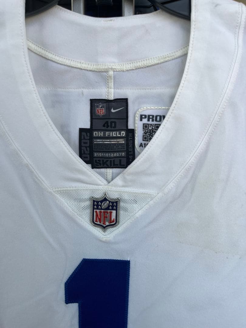 Jones選手着用済み ダラスカウボーイズユニフォーム