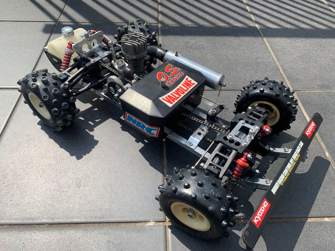 だ*だ様 京商 インテグラ4WD プレスト 1/8 エンジンバギー ランドジャン