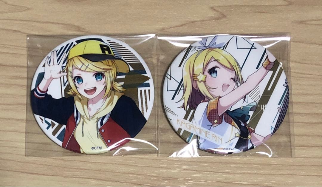 鏡音リン 39culture 缶バッジ