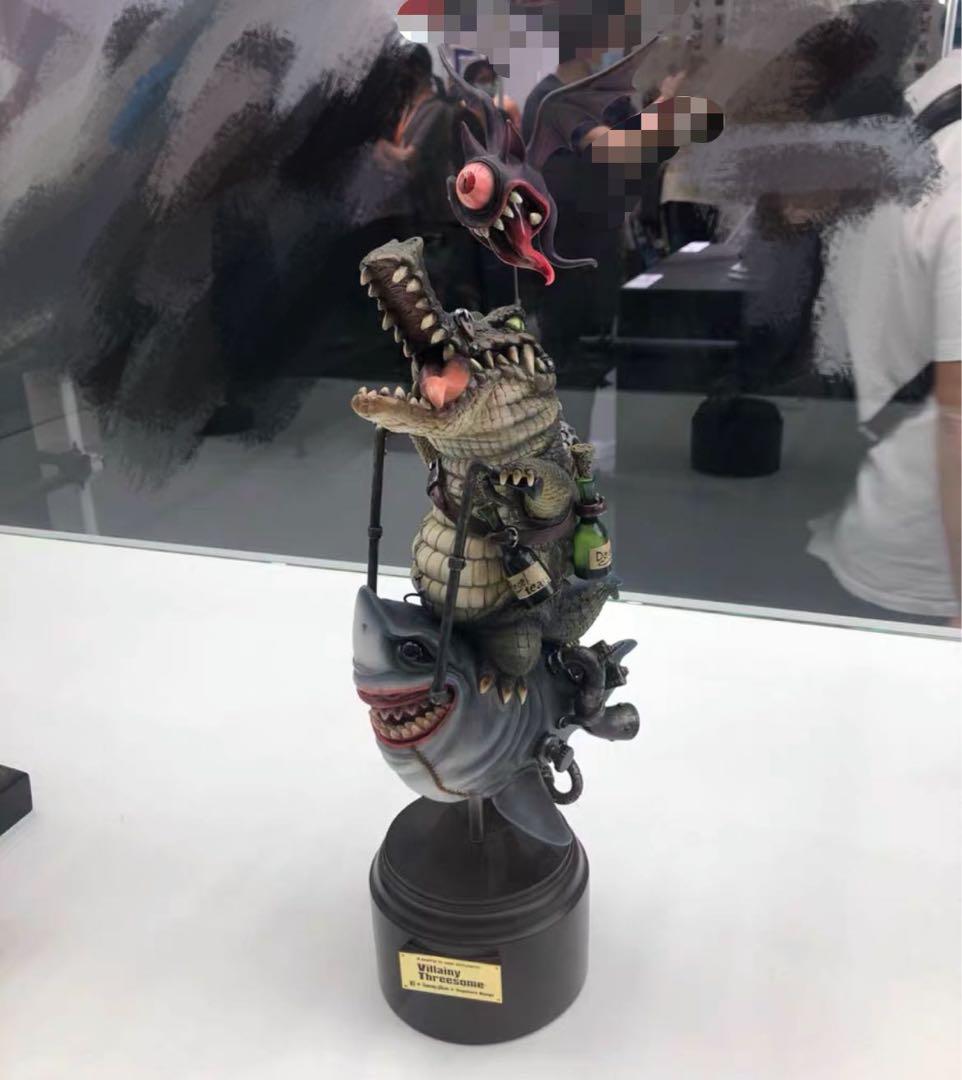 デザイナーズトイ 鎌田光司 悪役三人組 トレトイフィギュア