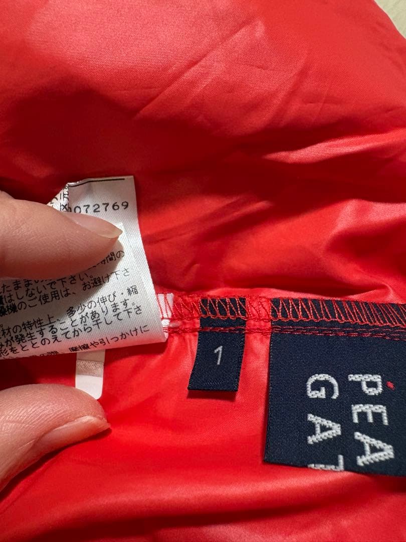 PEARLY GATES レッドジャケット サイズ1 蓄熱裏地　2枚組サイズ1