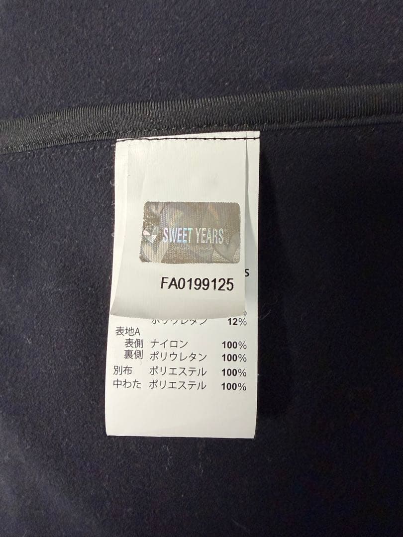 SY32 by SWEET YEARS ゴルフ中綿ジャケット ブラック M