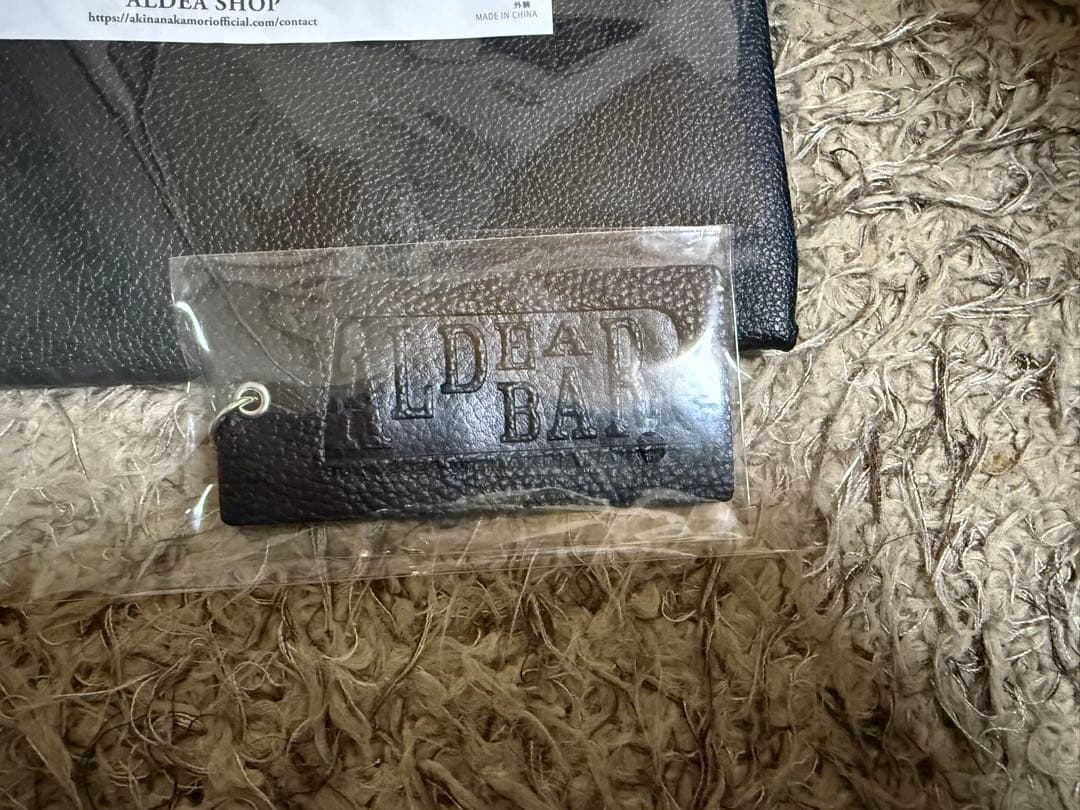 値下げ！FC売切れ！中森明菜　ALDEA BAR 本革　ポーチ　キーホルダー