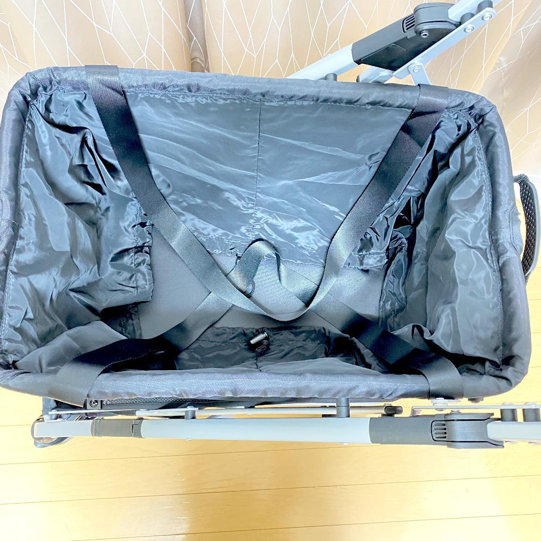 EcoCa エコカ ショッピングカート ワンタッチ折りたたみ 買い物カゴ対応