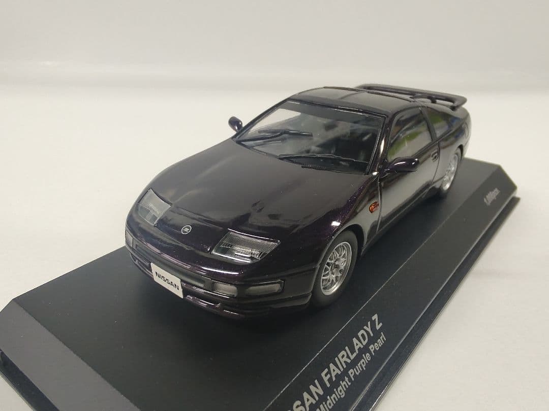 京商 1/43 フェアレディＺ Z32 ミッドナイトパープル ミニカー