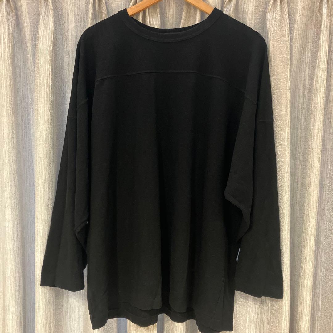 コモリ　comoli フットボールTシャツ　サイズ3