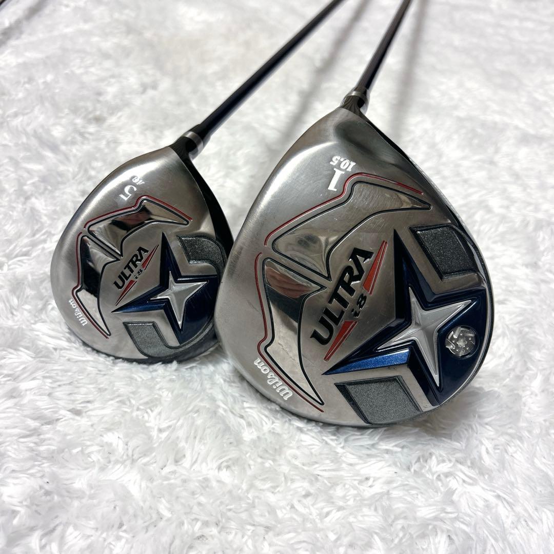 美品✨Wilson ultra i8 セット 右 9本 キャディバッグ