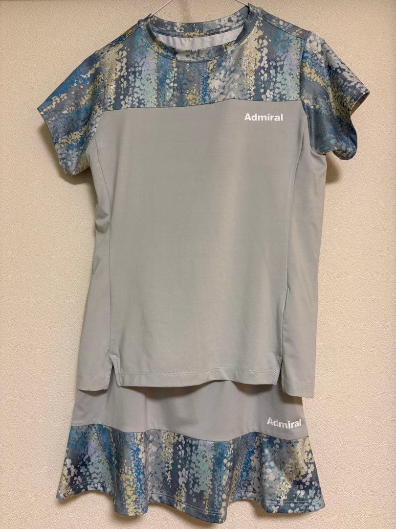 Admiral セットアップTシャツ・スコートセット　超美品お値下げしました