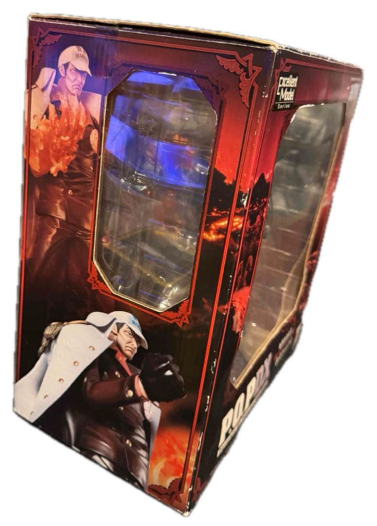 初版品！ワンピース 赤犬 サカズキ P.O.P 海軍本部大将 フィギュア