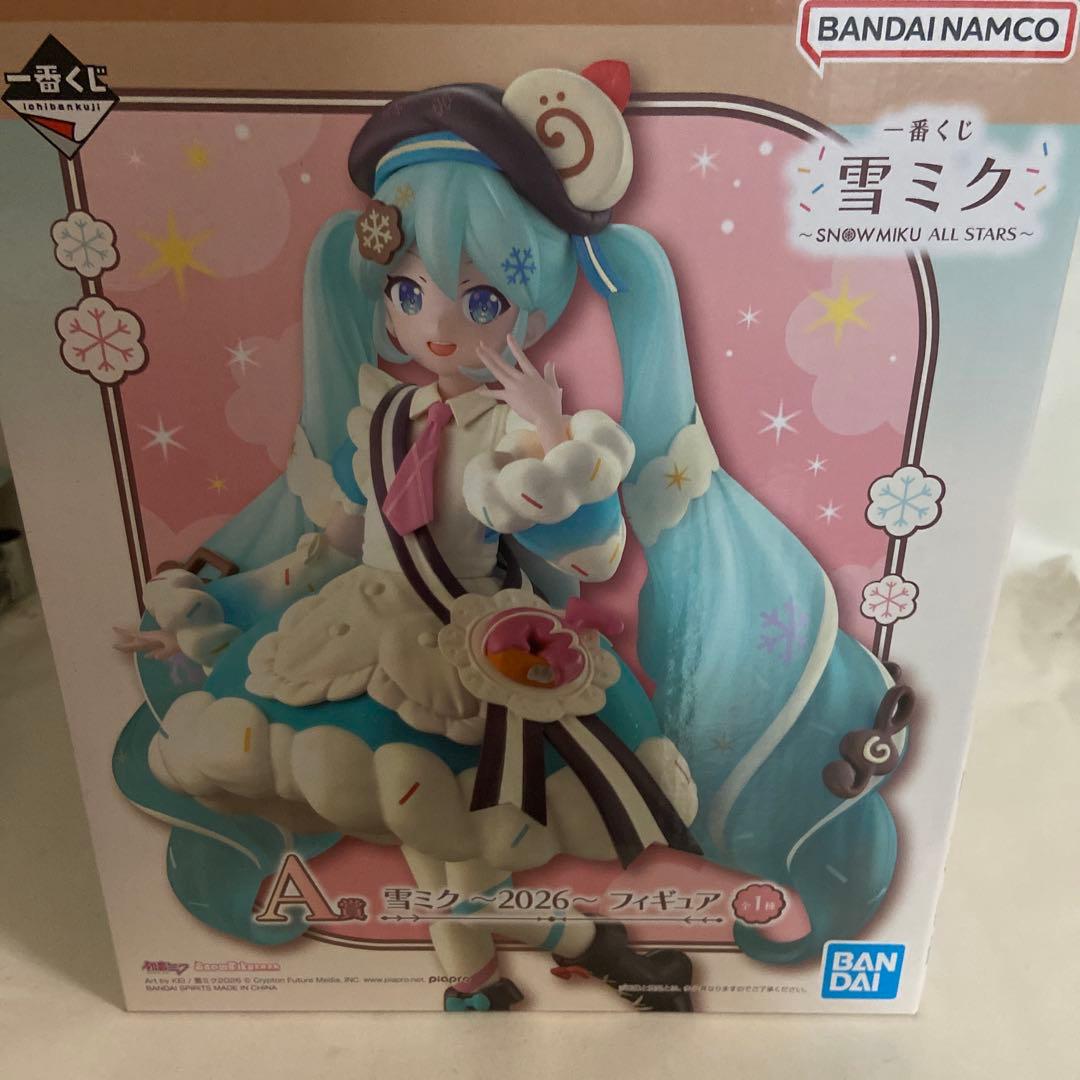 一番くじ 雪ミク A賞 2026 フィギュア