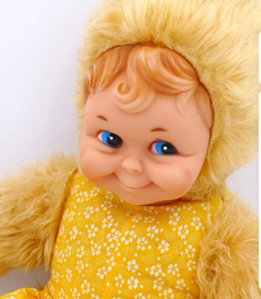 ラシュトン❤ラバーフェイスドール❤ヴィンテージ❤ソフビ❤アメトイ❤人形　激レア❤