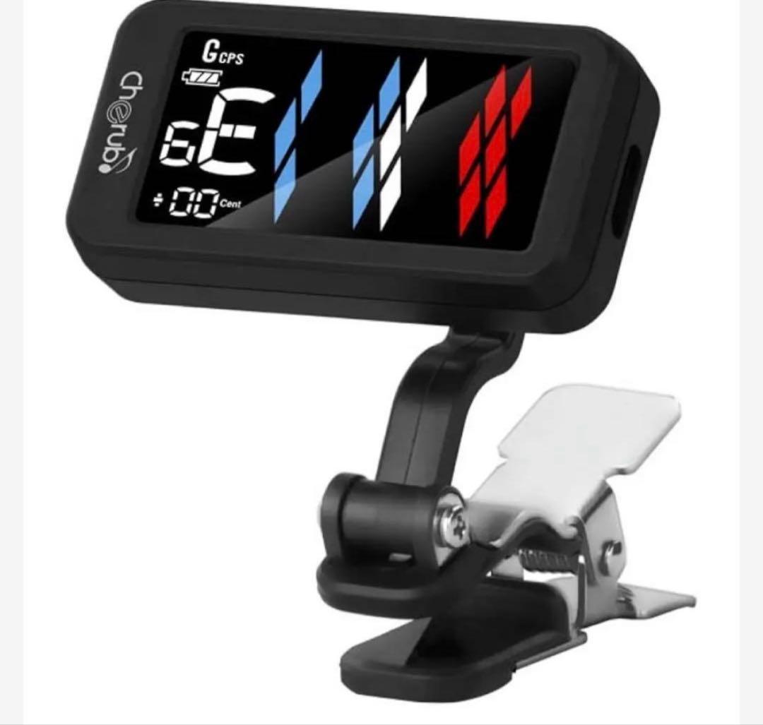 James J-300CIlアコギに、Cherub デジタルチューナーをセット