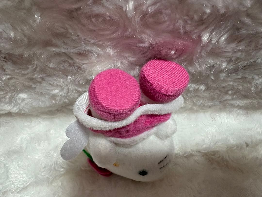 ハローキティ 天使 ぬいぐるみキーホルダー レア