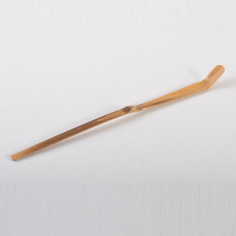 茶道具　竹高斎作　茶杓　銘「和敬」　大徳寺派　辻常閑書付　共筒共箱　C　6580