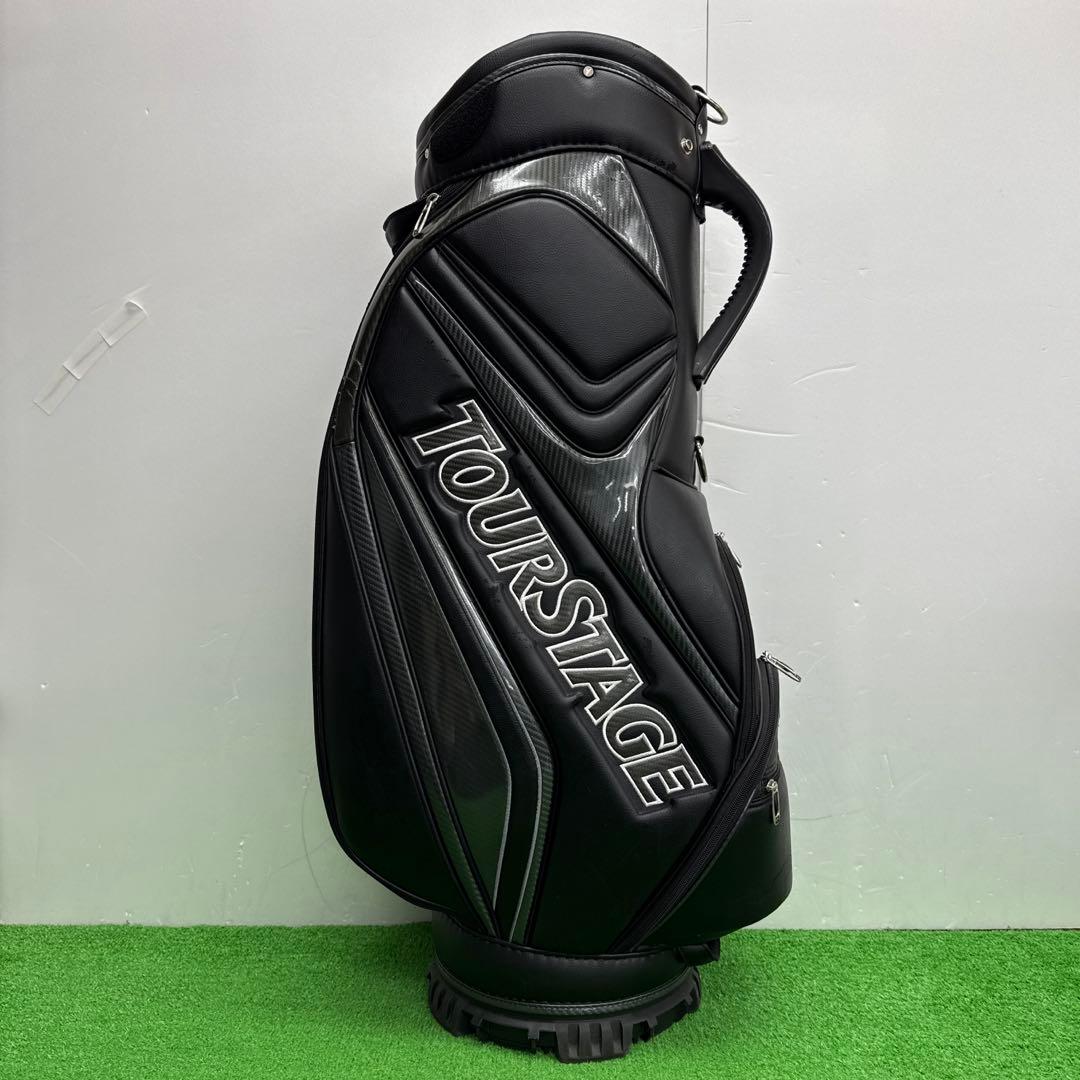 TOURSTAGE ツアーステージ　ゴルフバッグ　9インチ　ブラック　ゴルフ
