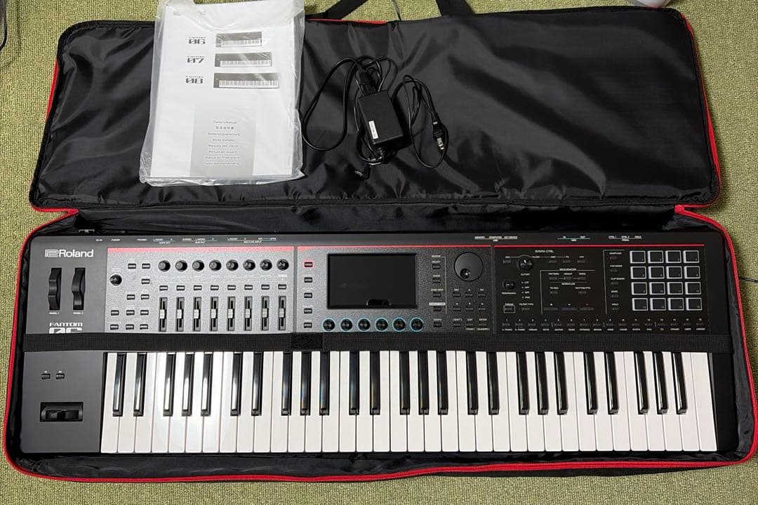 fantom06 61鍵盤 専用ソフトケース付き