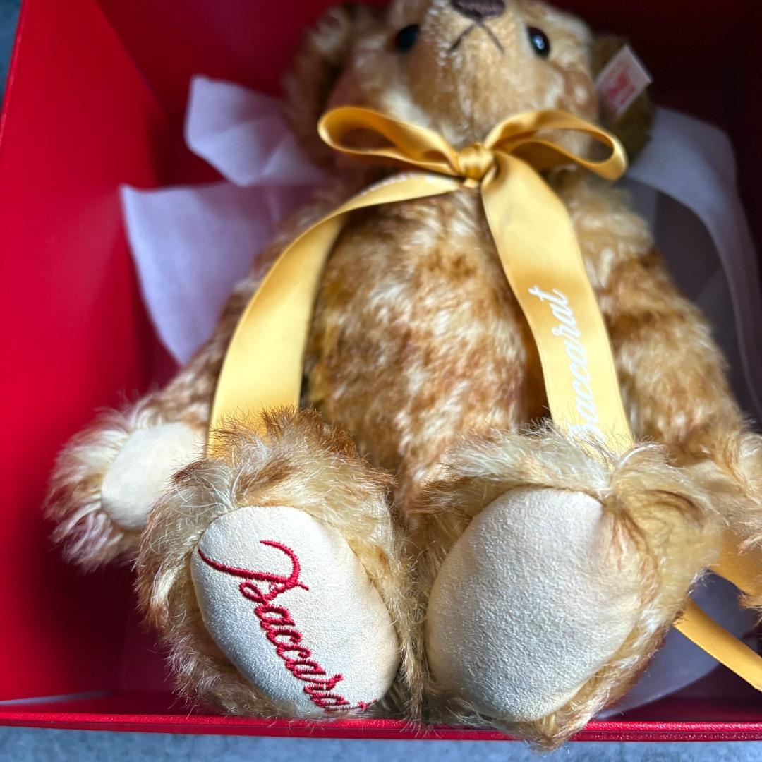 極美品 激レア Baccarat バカラ Steiff 限定 テディベア