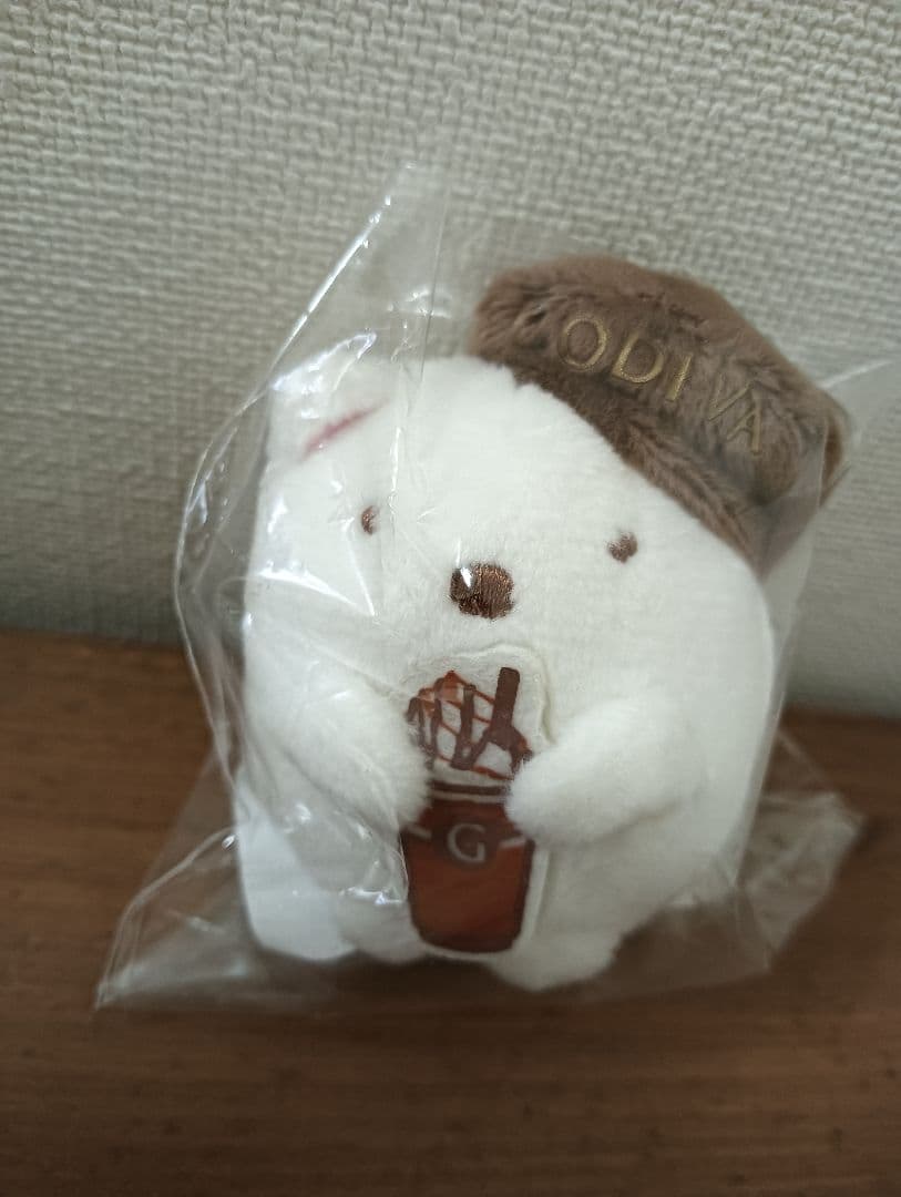 ゴディバ×すみっコぐらし 第1弾てのりぬいぐるみ5体セット☆しろくま とかげ