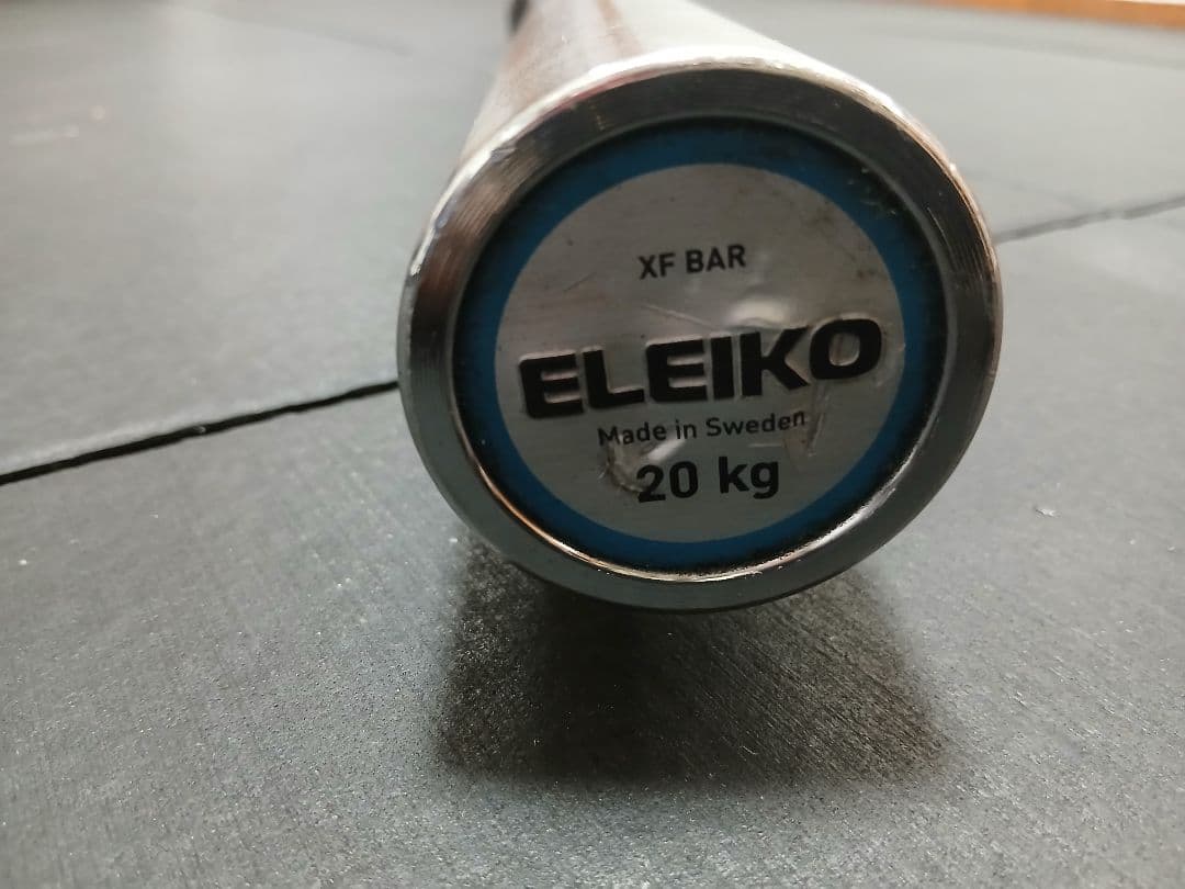 2本　オリンピック シャフト ELEIKO XFバ－ 220cm 20kg