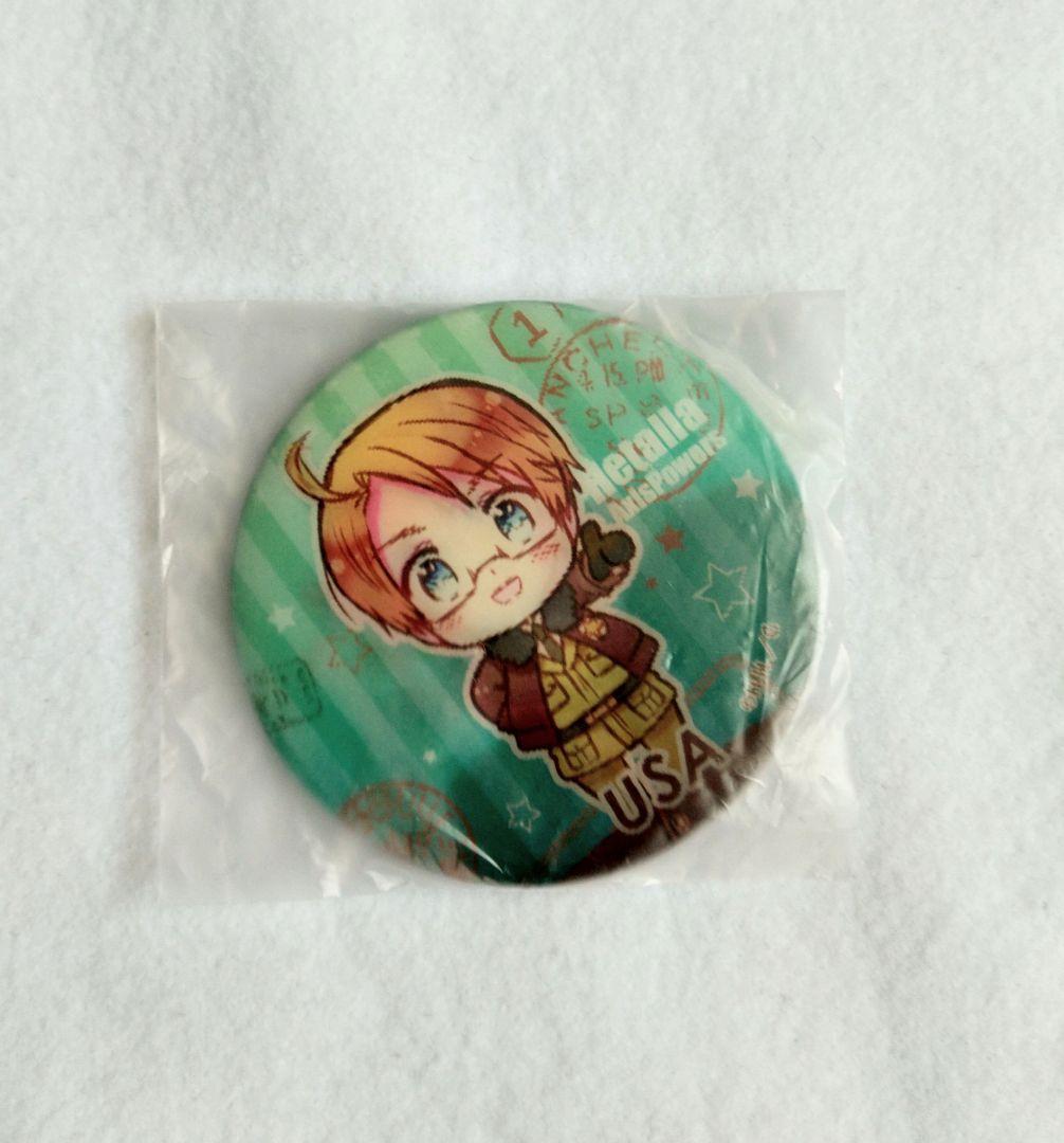 ヘタリア チェンジング 缶バッジ アメリカ