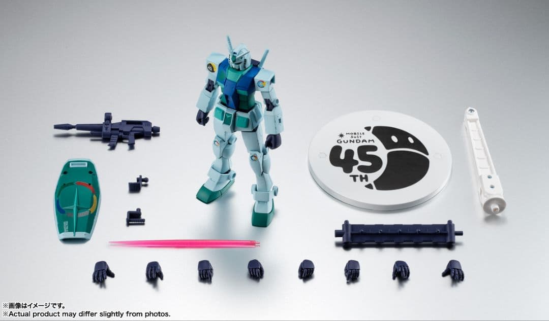 【未開封】45周年限定品 ROBOT魂 ガンダム ～アースカラー～