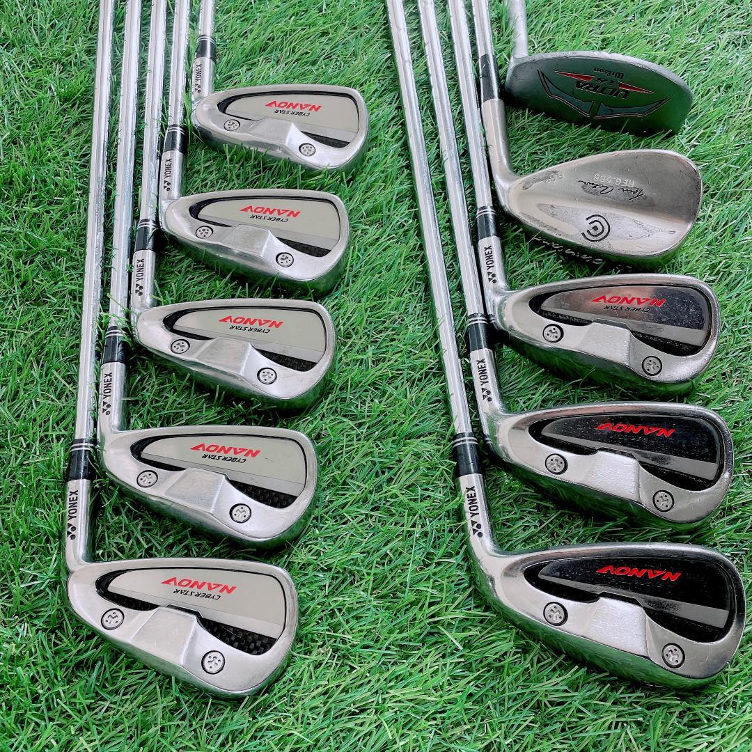 ヨネックス ナノV 初心者 メンズ ゴルフクラブ セット 15本 N2433
