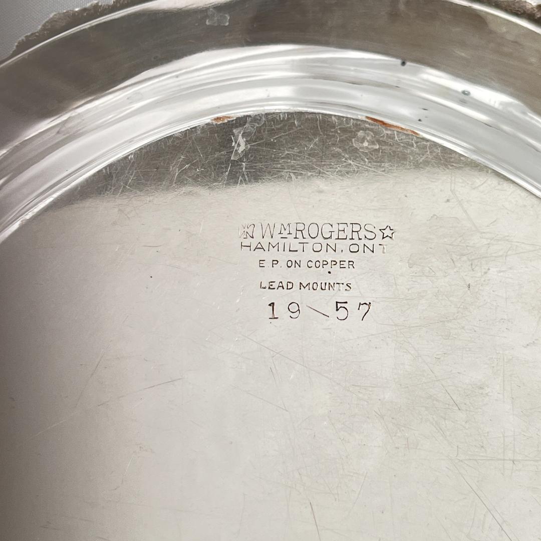 【W M Rogers】 ワイントレー / ドリンクトレー オーバル型 27cm