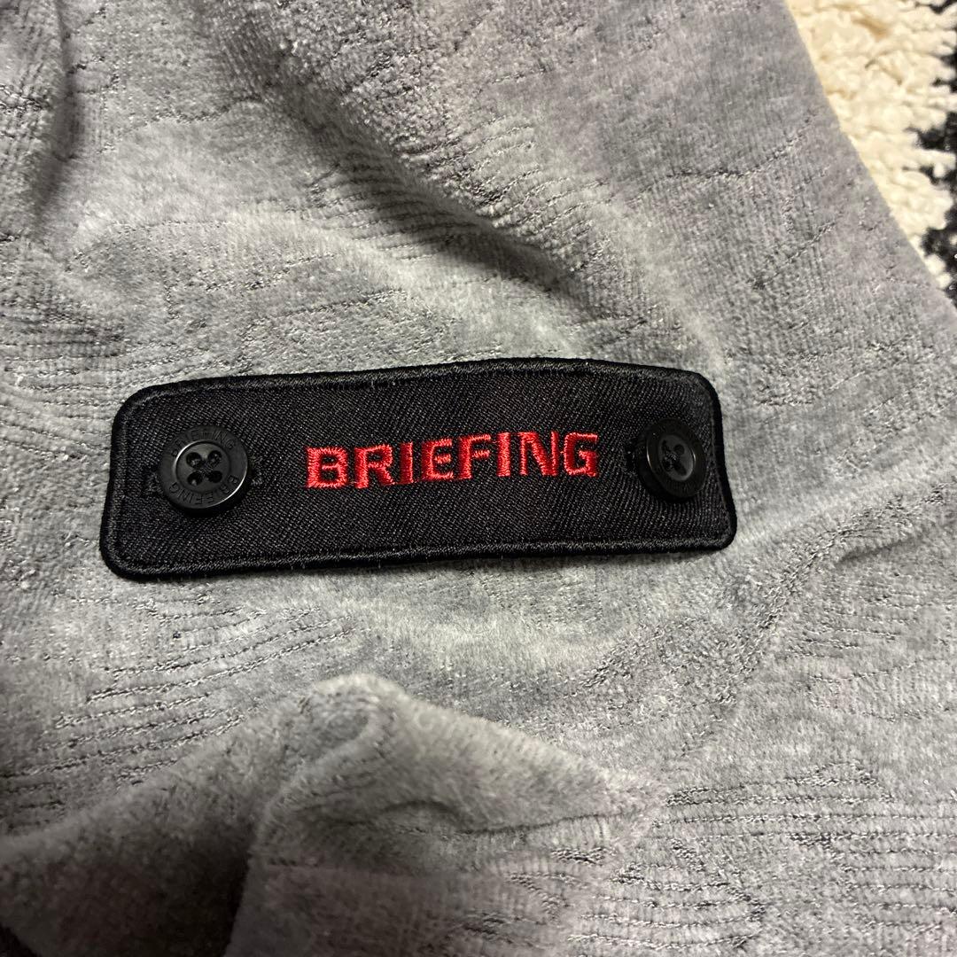 BRIEFING GOLF スウェット　グレー