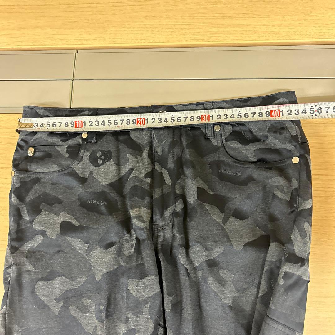 MARK & LONA スカル柄迷彩パンツ サイズ50