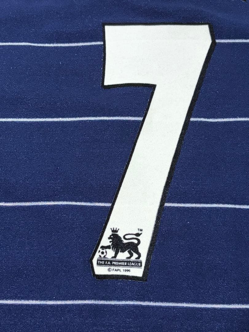 【美品】マンチェスター・ユナイテッド 99-00 アウェイ #7 ベッカム M