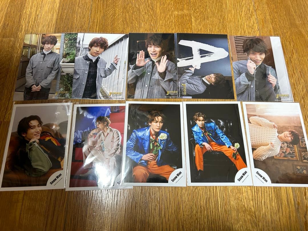 Man 渡辺翔太 公式写真 123枚まとめ売り