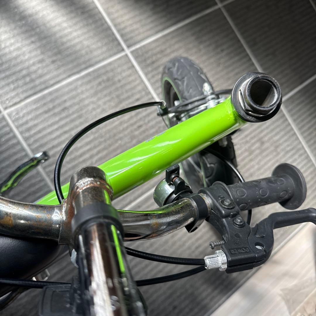 へんしんバイク　黄緑　３－６歳