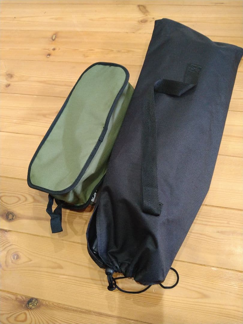 キャンプチェア2脚セット♪swen別注ウッドローチェア♪と焚き火チェアゆるキャン