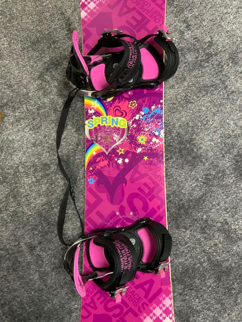 HEAD スノーボード 142cm ビンディング付き　女性用