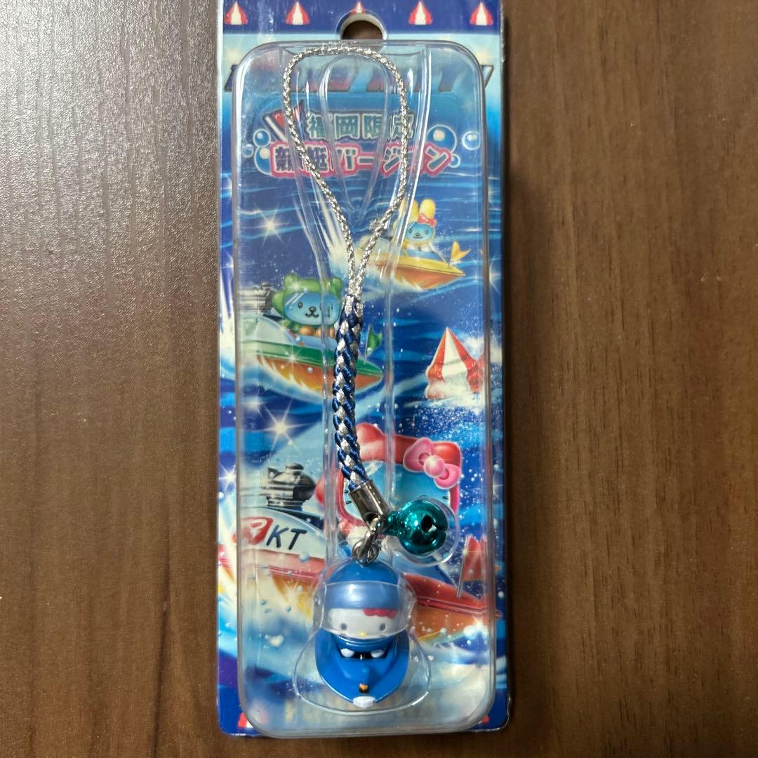 ご当地キティ 福岡限定 競艇バージョン・根付け ストラップ 6艇セット♪