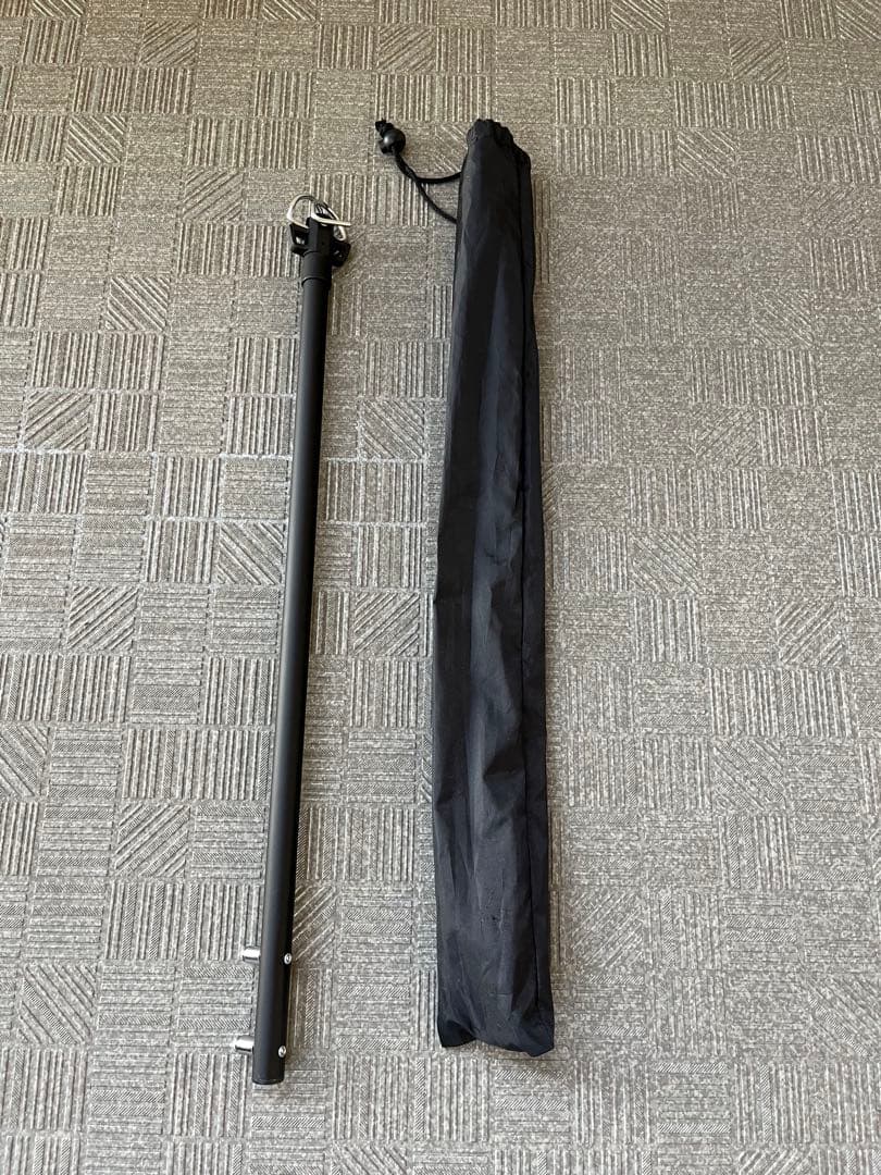 ロゴス　アイアンメッシュBBQテーブル　ブラック メッシュ 折りたたみ式