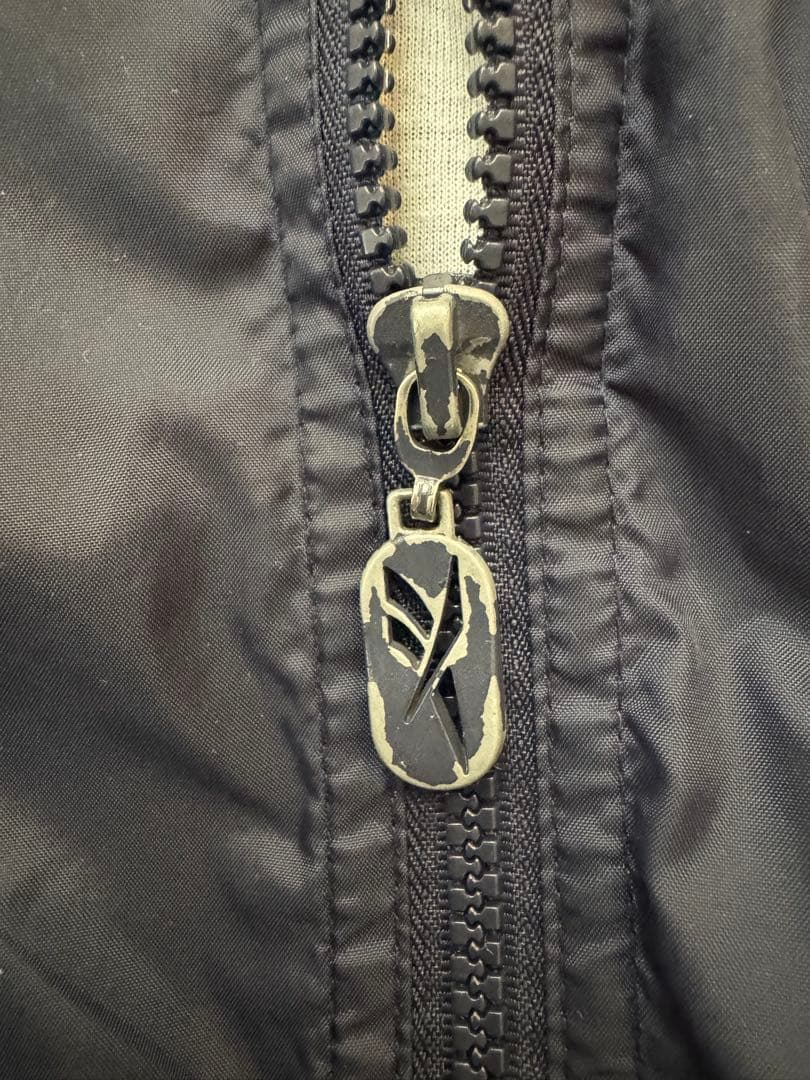 メンズ　Reebok XLジャケット 黒/青/白