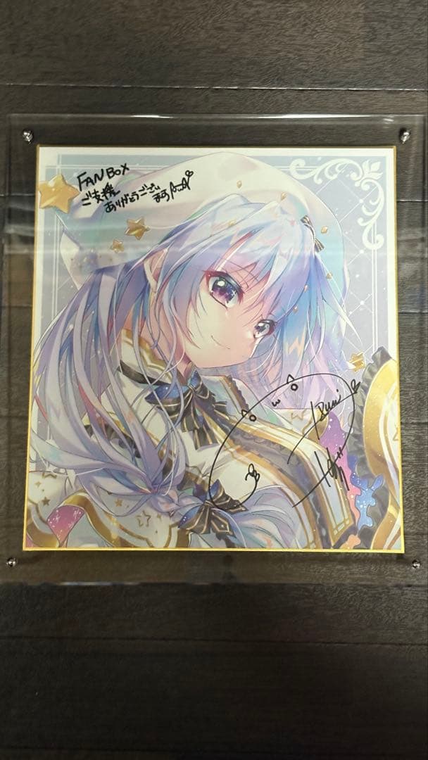 翡翠亭 和泉つばす 直筆サイン 色紙 2種セット FANBOX