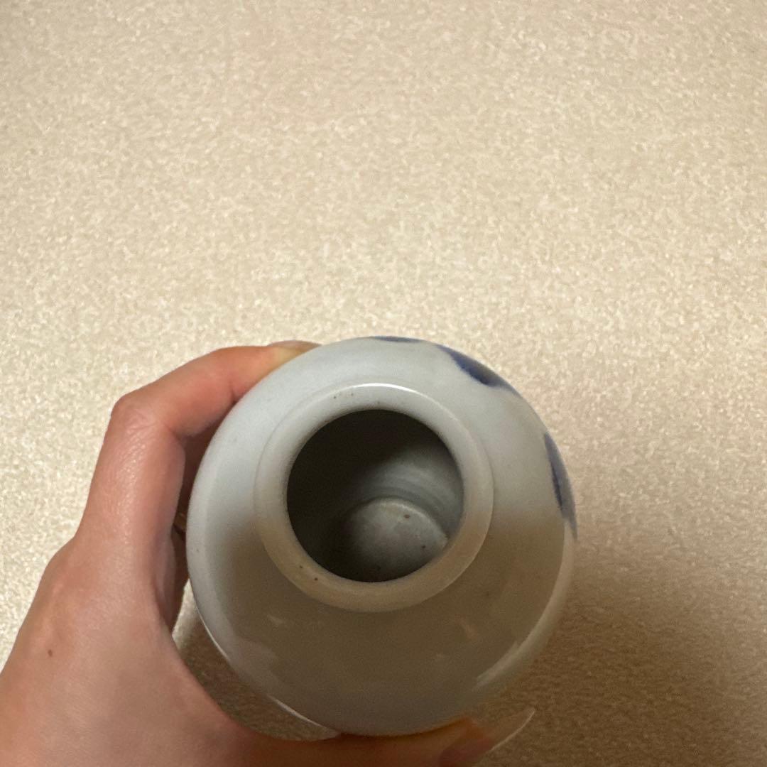 真葛香山 宮川香山 青華老松図 花瓶