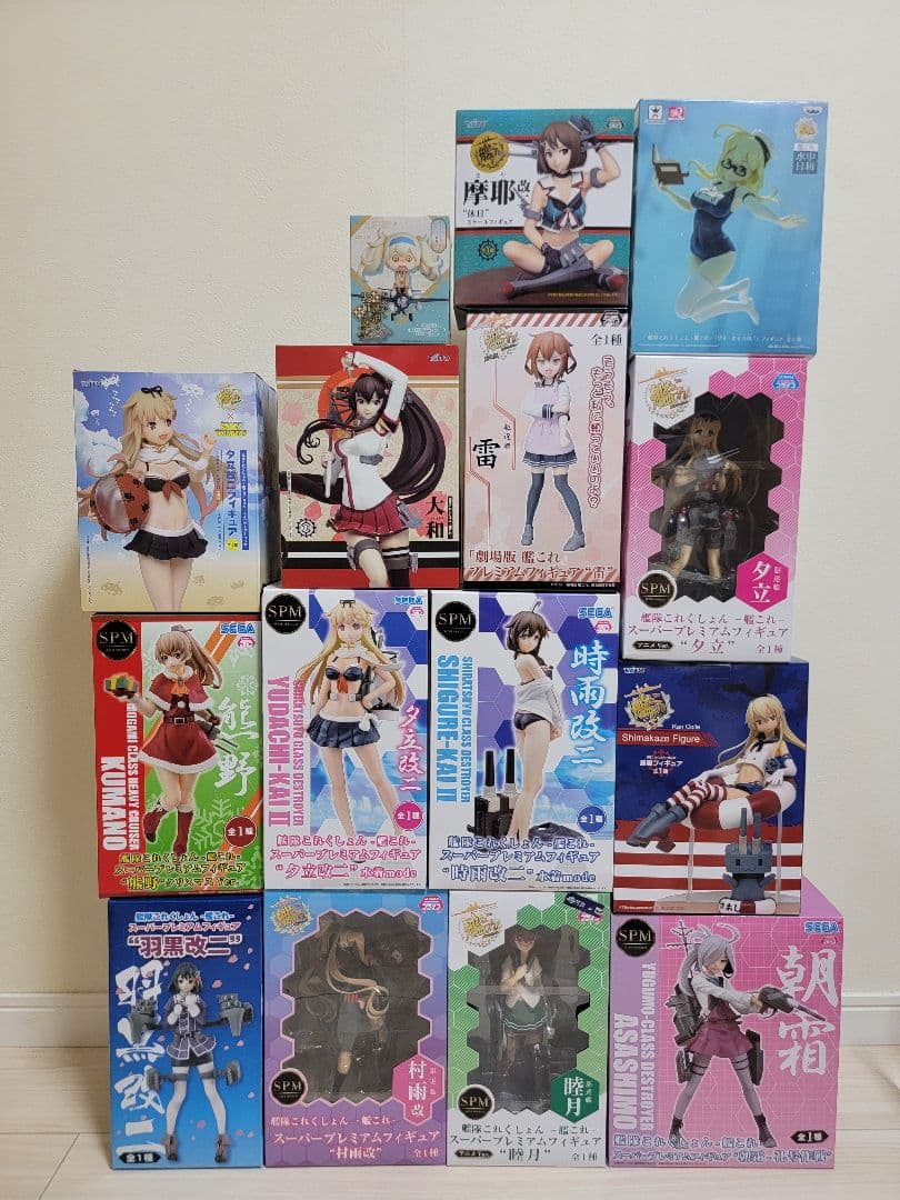 15体セット 艦隊これくしょん 艦これ フィギュア まとめ