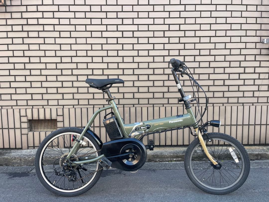 16ah折り畳みパナソニック電動アシスト自転車20インチ