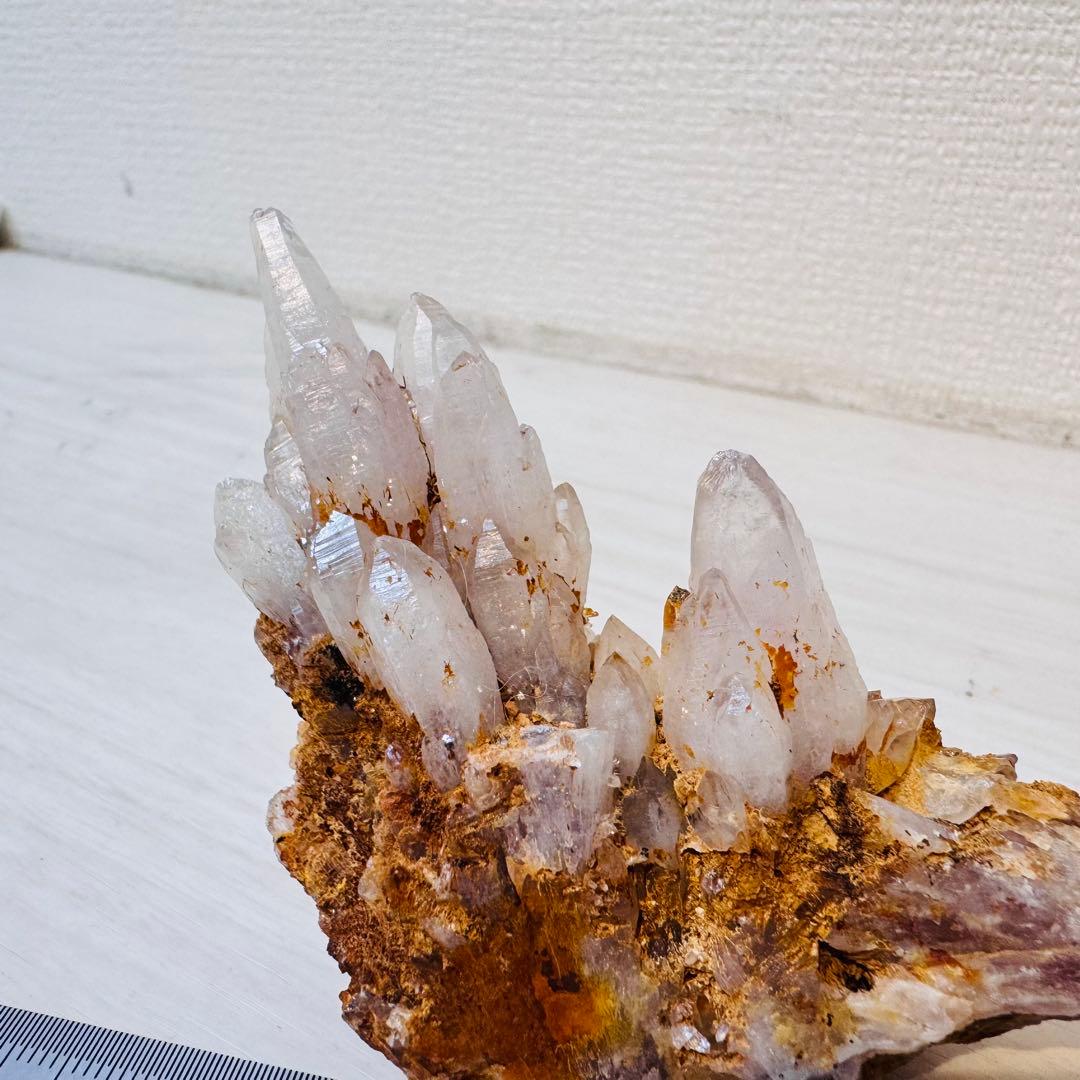 石川県産 アメジスト 紫水晶 国産 大型クラスター