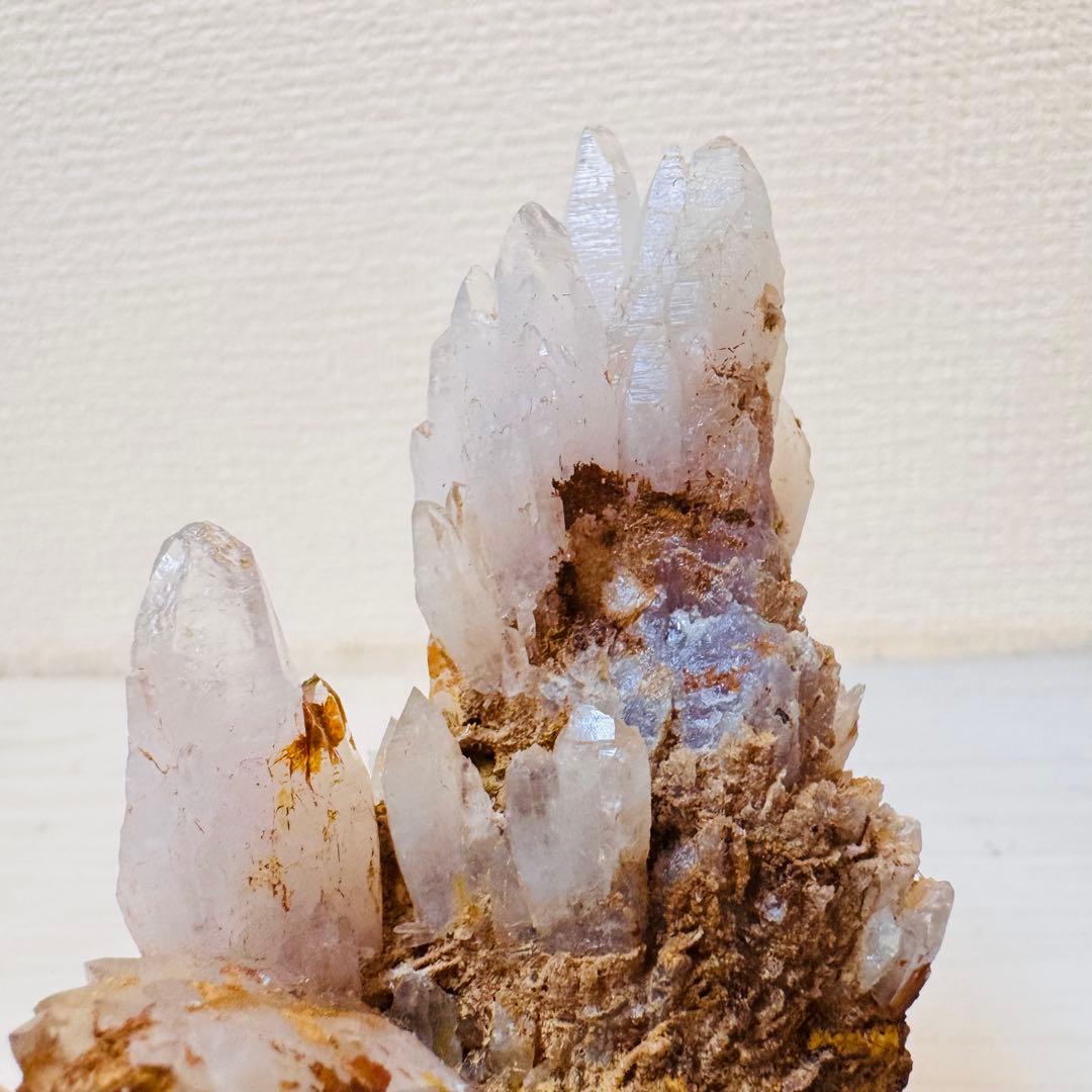 石川県産 アメジスト 紫水晶 国産 大型クラスター